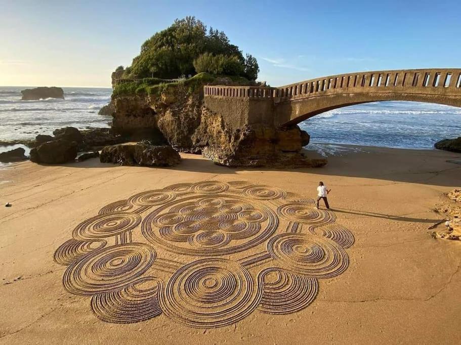 Magnifique T3 - Grande Plage Biarritz Bagian luar foto