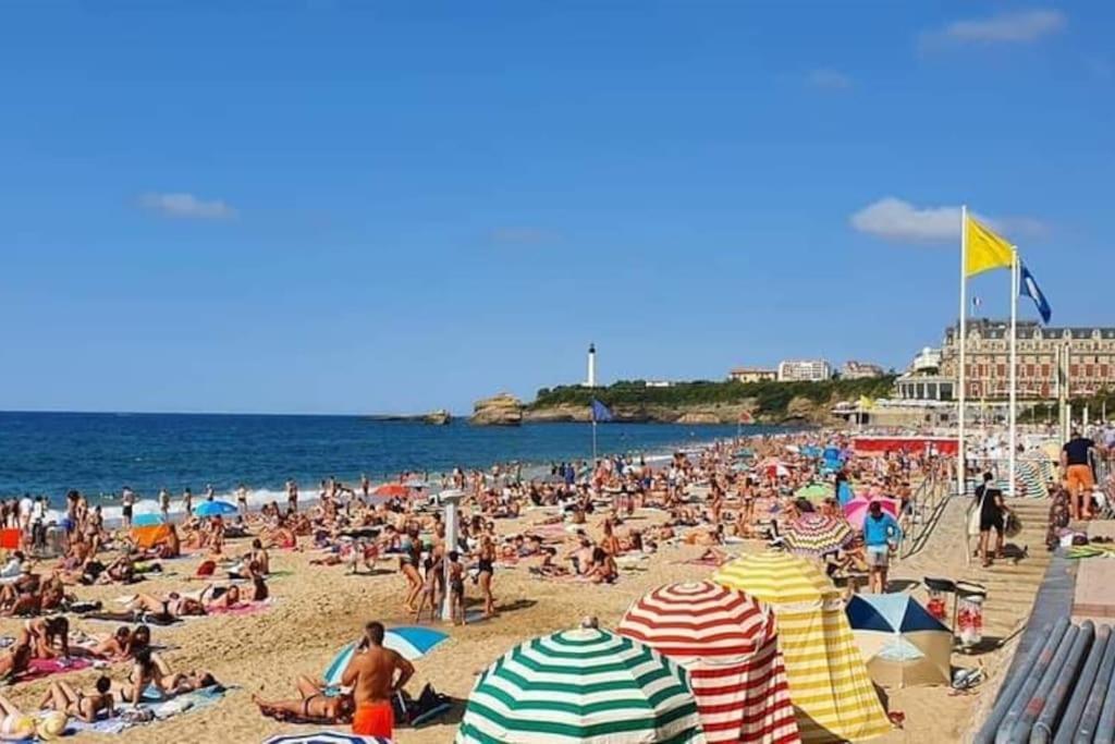 Magnifique T3 - Grande Plage Biarritz Bagian luar foto